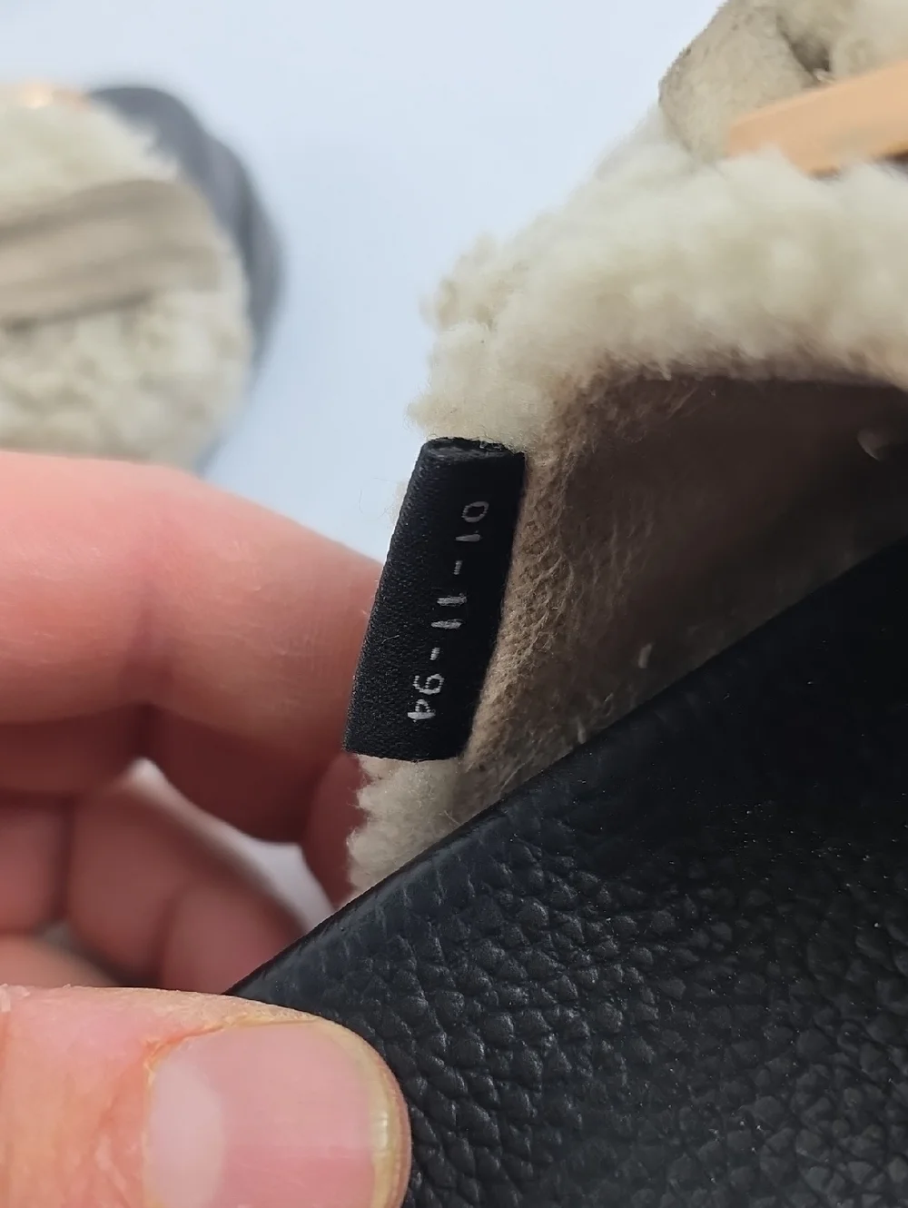 All Saints Sian Shearling Women's Sandals Size 7